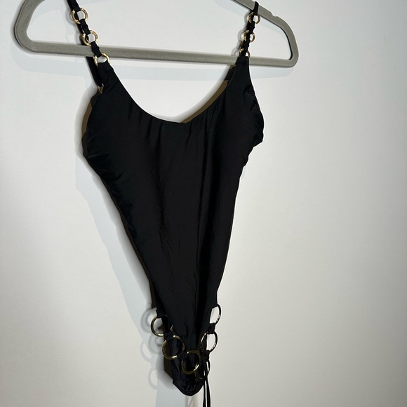 PQ Midnight Belted One Piece Swimsuit - Picture 5 of 7